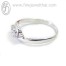 แหวนทองคำขาว แหวนเพชร แหวนคู่ แหวนแต่งงาน แหวนหมั้น - R1186DWG